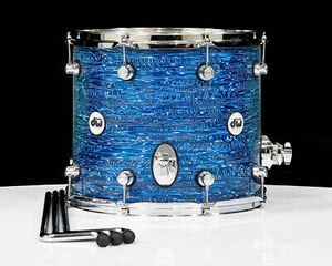 DW Design Series 12x14 Floor Tom - Royal Strata 海外 即決