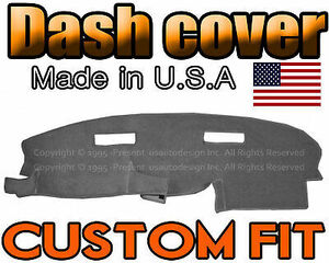 fits 1985-1987 CHEVROLET ASTRO VAN DASH COVER DASH BOARD PAD / CHARCOAL GREY 海外 即決