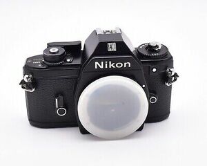 Nikon Black EM 35mm SLR Film Camera Body Only with Cap READ (#10450) 海外 即決