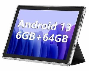 Android Tablet, 10.1 inch Android 13 Tablets 6GB RAM 64GB ROM 1TB Expand, 128... 海外 即決
