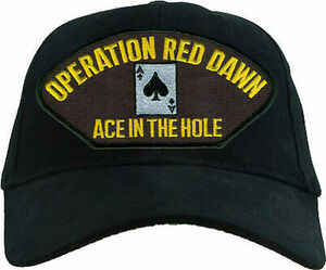 Operation Red Dawn Ace in the Hole emblematic cap 海外 即決