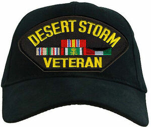 Desert Storm Veteran with ribbons emblematic cap 海外 即決