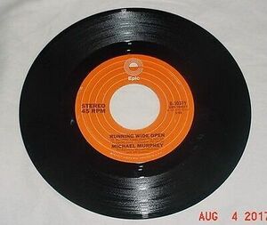 MICHAEL MURPHEY Cherokee / FIDDLE RUNNING WIDE OPEN 45 RPM 1976 海外 即決