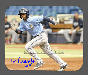 Wander Franco Tampa Bay Rays Facsimile Autographed Mouse Pad Item#8226 海外 即決