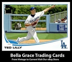 2013 Topps Ted Lilly #263 Los Angeles Dodgers MLB Baseball 海外 即決