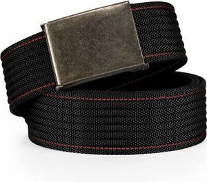 Nylon Work Belts, Casual Outdoor Belt for Men and women, Adjustable Belts with Q 海外 即決