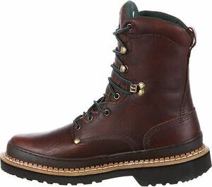 Georgia Boot Men's Georgia Giant Work Boot-M Farm and Ranch 15 Wide, Soggy Brown 海外 即決