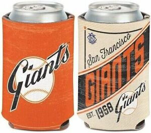 San Francisco Giants Retro Logo Can Koozie (1) Holder Collapsible 2 sides 海外 即決