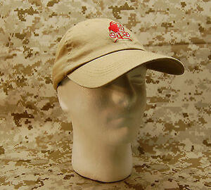 CLEARANCE YOUTH/SML CHILD NSWDG Red Squadron Tan Baseball Cap DEVGRU Navy SEAL 海外 即決