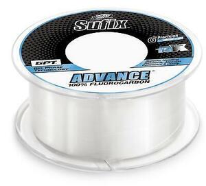 Sufix 679-012C Advance FluorocarbonLine, 12lb Test, 200yd, Clear, Boxed 海外 即決