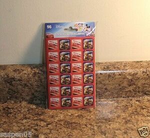 Disney Pixar Cars Sticker Set 96 Stickers NEW 海外 即決