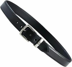 Aker Leather Products unisex adult Plain apparel belts, Black, 38 US 海外 即決