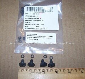 GENTEX MICH ACH LWH Helmet 4 Point Chin Strap Hardware Screw Nut 4 Pack Set USA 海外 即決