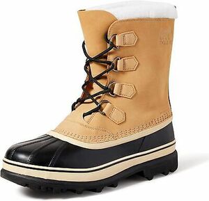 Sorel Men's Caribou Snow Boot 10, Buff 海外 即決