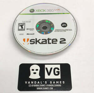 Xbox 360 - Skate 2 Microsoft Xbox 360 Disc Only #2840 海外 即決