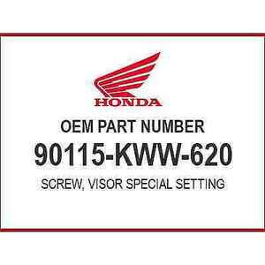 Honda SCREW 90115-KWW-620 OEM NEW 海外 即決