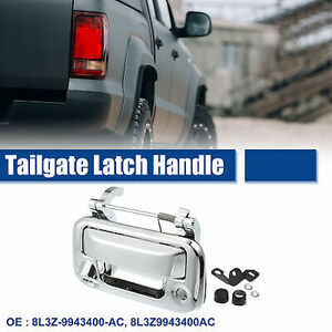 Rear Door Liftgate Latch Handle with Keyhole Camera Hole for Ford F-150 2008 海外 即決