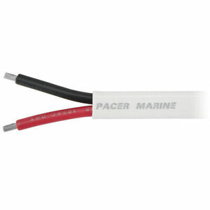 Pacer 14/2 AWG Duplex Cable - レッド/Black - 250' 海外 即決