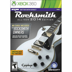 Rocksmith 2014 Edition No Cable Included (Xbox 360) 海外 即決