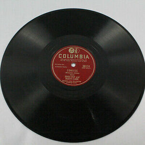 Vintage Doris Day Buddy Clark With Orchestra Shellac 78 RPM Columbia Sold As Is 海外 即決