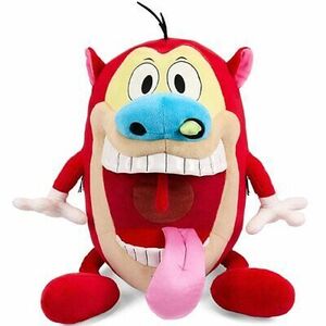 Ren and Stimpy - 16" HugMe Plush - Stimpy 海外 即決