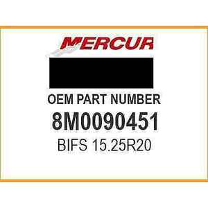 Mercury BIFS 15.25R20 8M0090451 OEM NEW 海外 即決