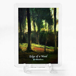 EDGE OF A WOOD (Vincent van Gogh) Holographic Card GleeBeeCo Holo Paint #GVNB 海外 即決