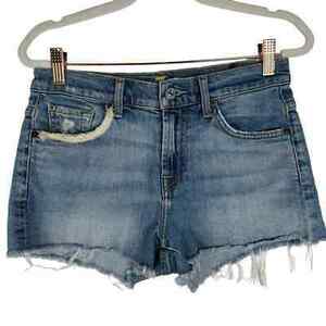 7 For All Mankind Denim Cut Off Shorts 海外 即決