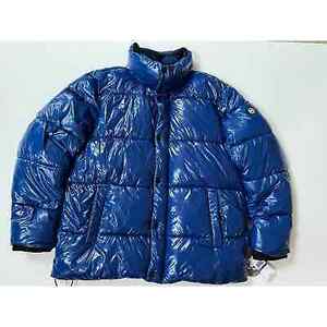 Michael Kors Men's True Blue Puffy Quilted Insulated Puffer Jacket Size 2XL $398 海外 即決