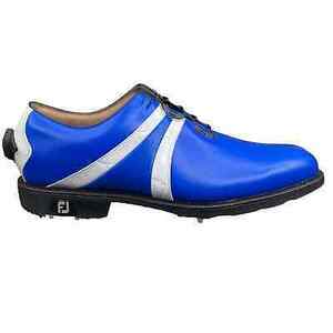 NWOT FootJoy FJ メンズ Icon Blu White BOA Fit Golf Shoes Size US 11 海外 即決