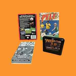 Pele! Soccer (Sega Genesis, 1993) Genuine OEM Authentic 海外 即決
