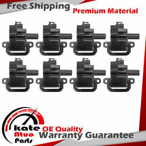 Set of 8 UF192 Ignition Coil For Cadillac Escalade ESV Chevrolet Silverado 6.2L 海外 即決