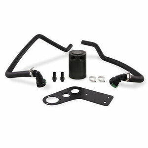 Mishimoto MMBCC-MUS8-15PBE Baffled Oil Catch Can PCV Side Fits Ford Mustang GT 海外 即決