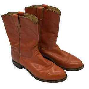 Justin Boots Men's Performance Ropers Equestrian Boot 10D 海外 即決