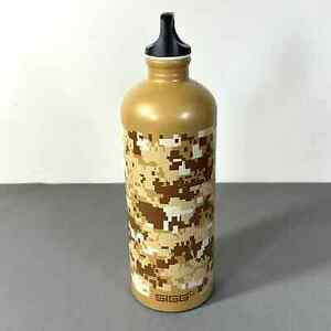 Vintage SIGG FUEL BOTTLE WITH CAP Camo Switzerland Swiss ~ 33 / 30 oz 海外 即決