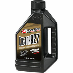 Maxima Racing Oil Castor 927 2-Stroke Motorcycle, ATV Premix Oil (1 Pint) 23916 海外 即決