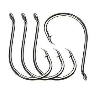 100pcs 1# 7384 2X Saltwater Strong Fishing Circle Hooks 海外 即決