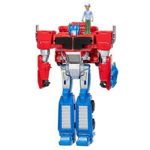 Transformers EarthSpark Spin Changer Optimus Prime Action Figure with Robby 海外 即決