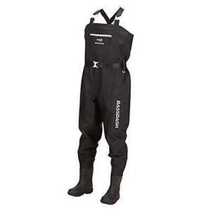 3D Boot Foot Game Wader Ultra High Strength Large Long Feet 11-12 Black Plaid 海外 即決