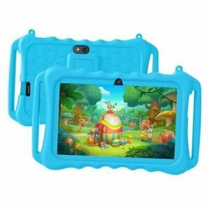 Kids Tablet, 7 inch Android 11 Tablet for Kids, 6GB(2+4) RAM 32GB Light Blue 海外 即決