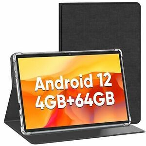 Android Tablet, 10.1 Inch Tablet, 4GB+64GB, 1TB Expandable Android 12 Tablet ... 海外 即決