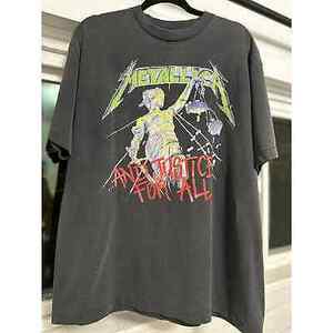 Metallica ...And Justice for All Vintage Reprint T-shirt Metallica Tag 海外 即決