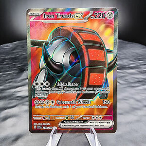 ポケモン Iron Treads EX 233/198 Scarlet & Violet DB Ultra Rare Full Art NM/M 海外 即決