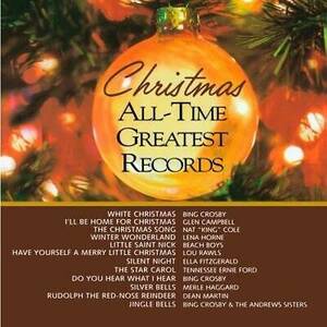 Christmas All-Time Greatest Records - Audio CD By Glen Campbell - VERY GOOD 海外 即決