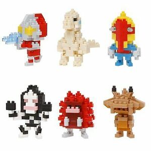 Nanoblock - Ultraman Vol. 2 (Box of 6 Blind Boxes), mininano Series 海外 即決