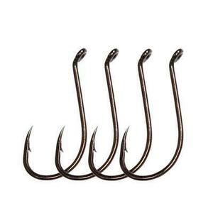 100pcs Octopus Beak Offset Fishing Hooks Froged Sport Circle Hooks Sharp High... 海外 即決