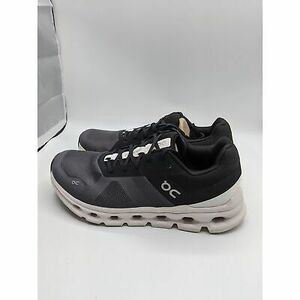 On Men's Cloudrunner スニーカーs, Eclipse/Frost, 9 Medium US 海外 即決