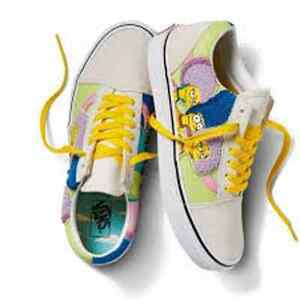 The Simpsons x バンズ The Bouviers Old Skool Shoes 海外 即決