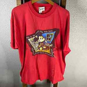 Vintage 1990s Disney Mickey Mouse shirt 海外 即決