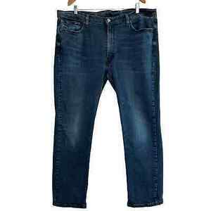 Levi's 514 Straight Leg Jeans Men Size 40x32 Stretch Medium Wash Denim 海外 即決